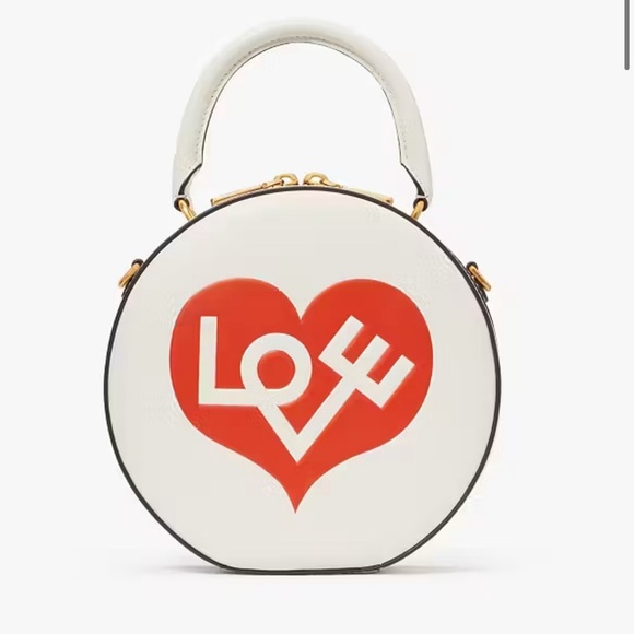 Alexander Girard x Kate Spade New York Heart Embossed Crossbody NWT - Picture 1 of 9